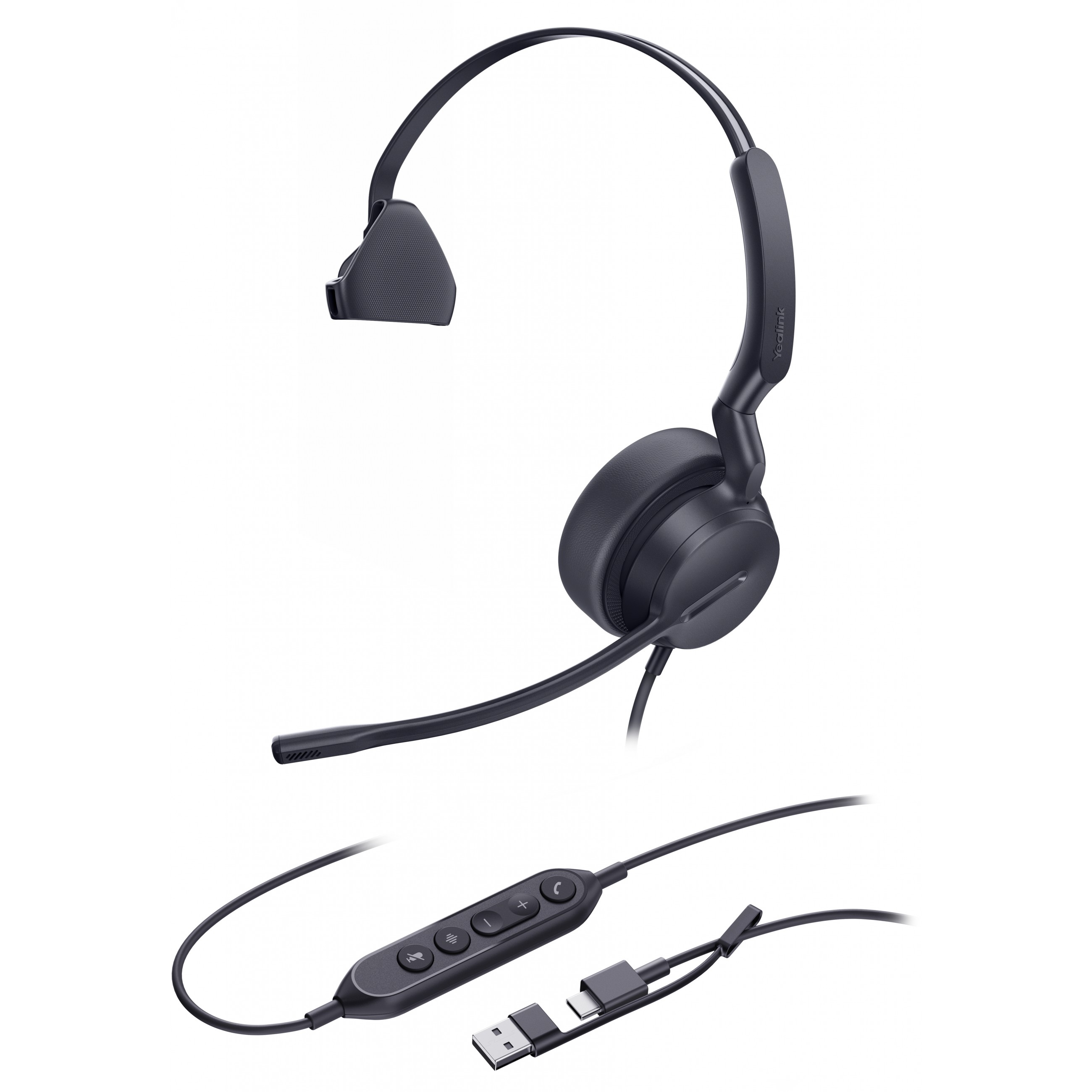 Slušalice YEALINK UH42 Mono UC USB-C/A-0