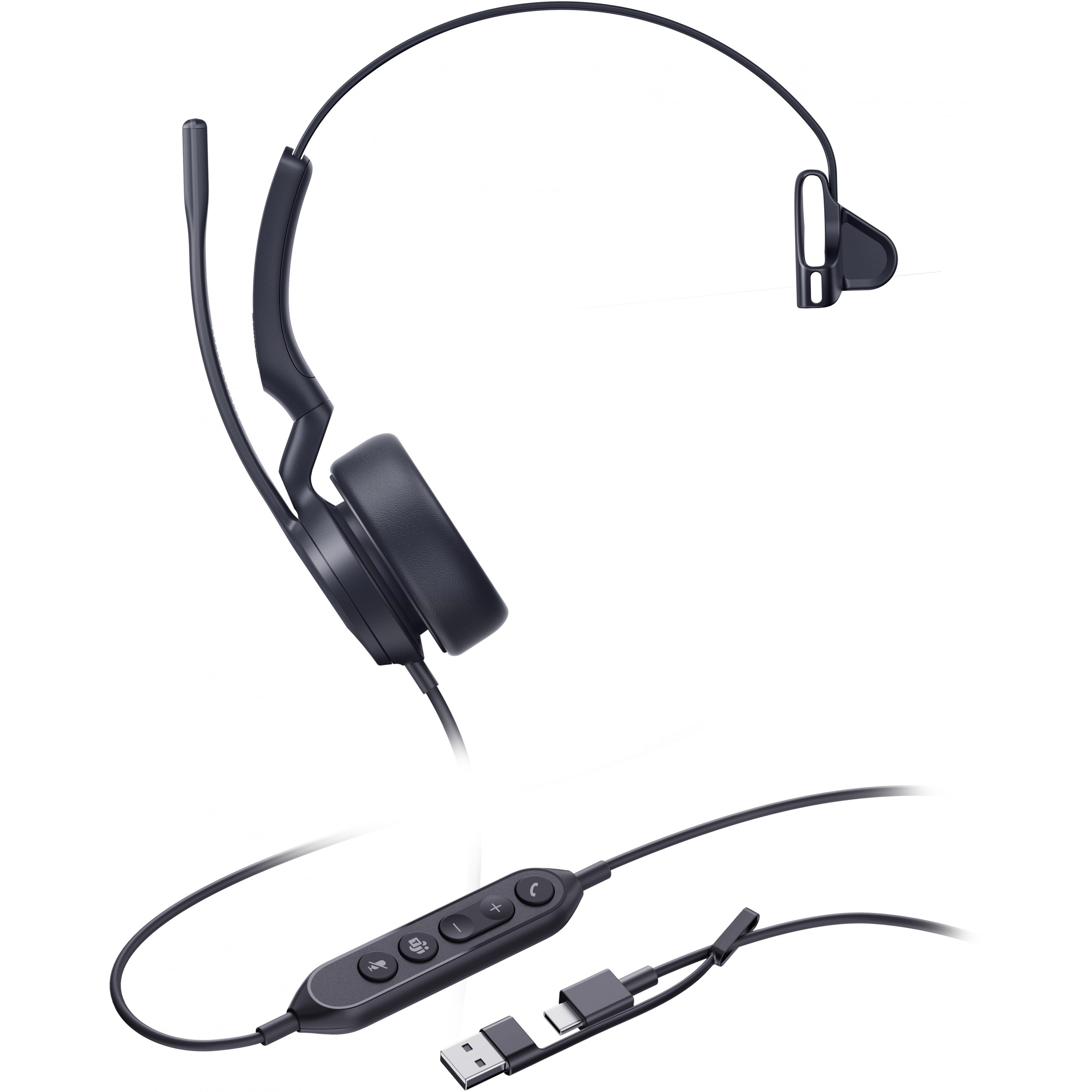 Slušalice YEALINK UH44 Mono Teams USB-C/A