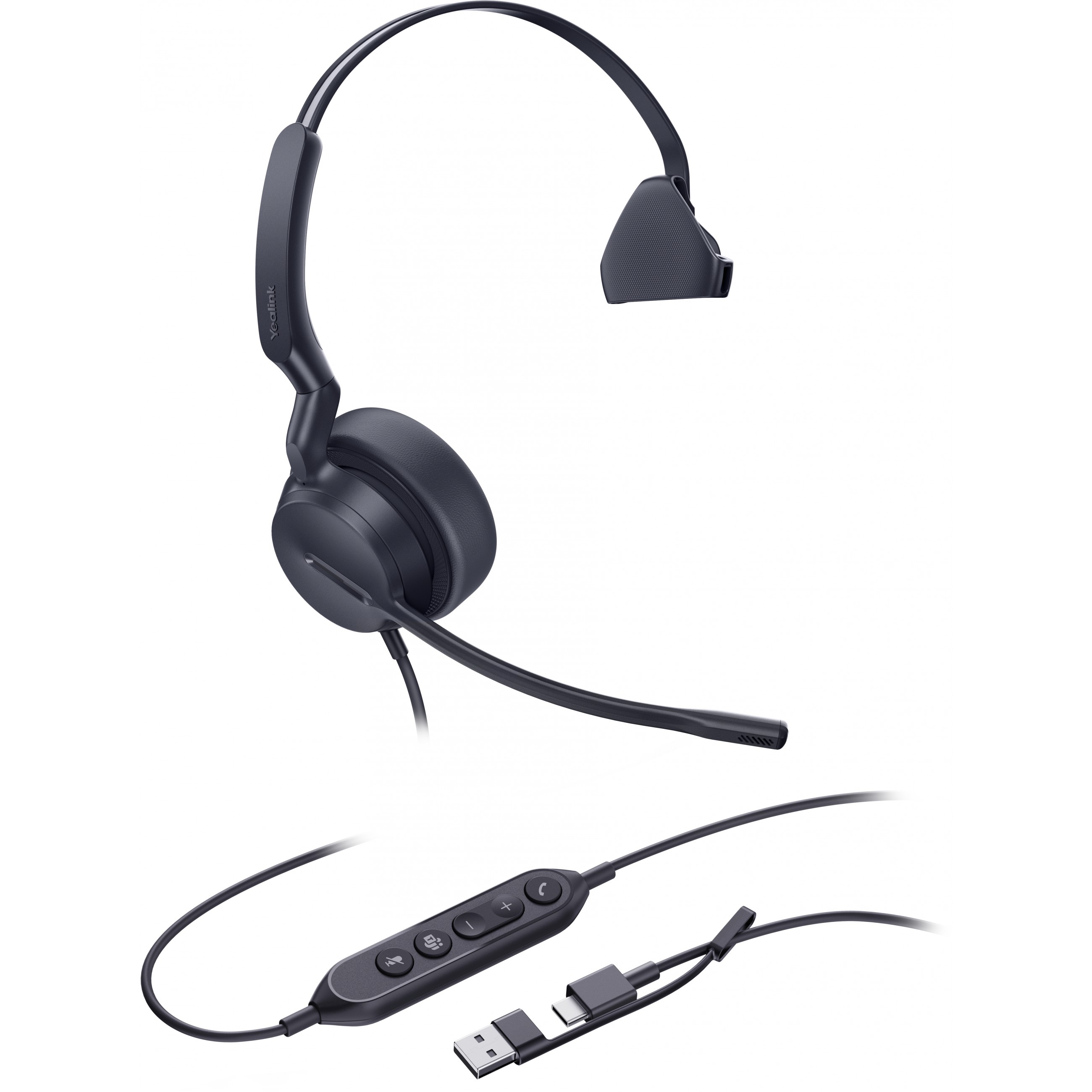 Slušalice YEALINK UH44 Mono Teams USB-C/A-1