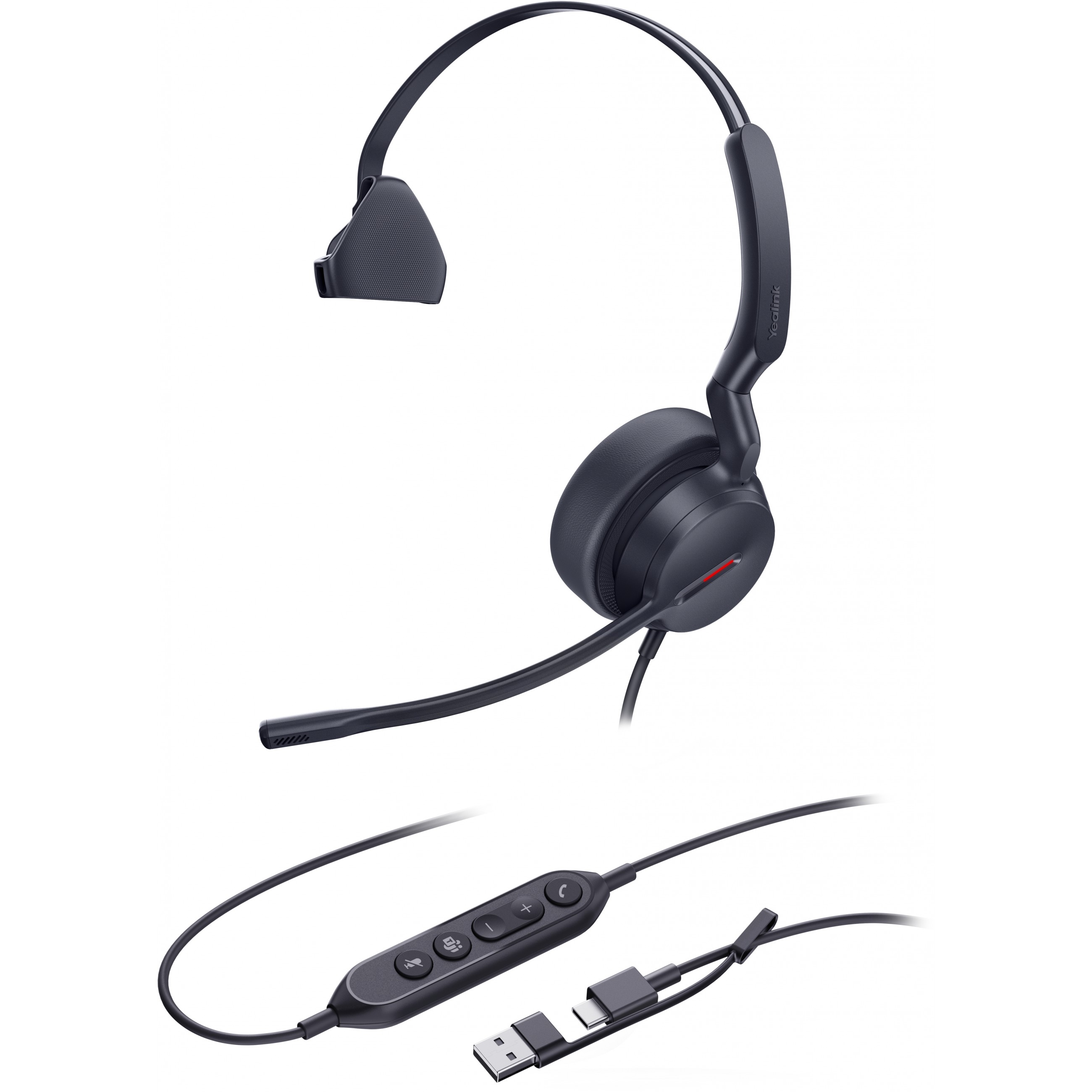 Slušalice YEALINK UH44 Mono Teams USB-C/A-2