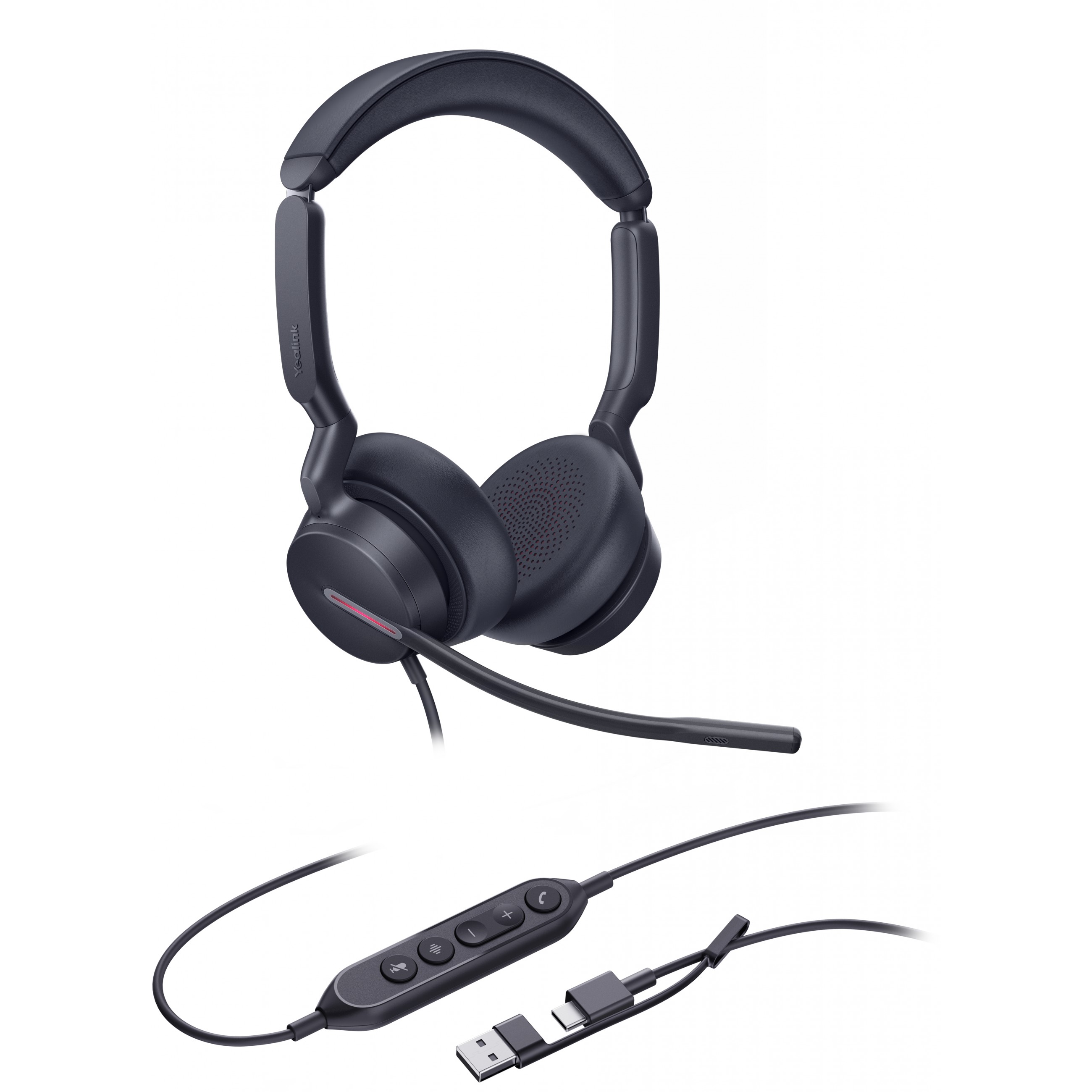 Slušalice YEALINK UH46 Dual UC USB-C/A-1
