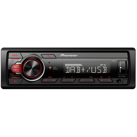 Auto radio Pioneer MVH-130DABAN s DAB antenom-0