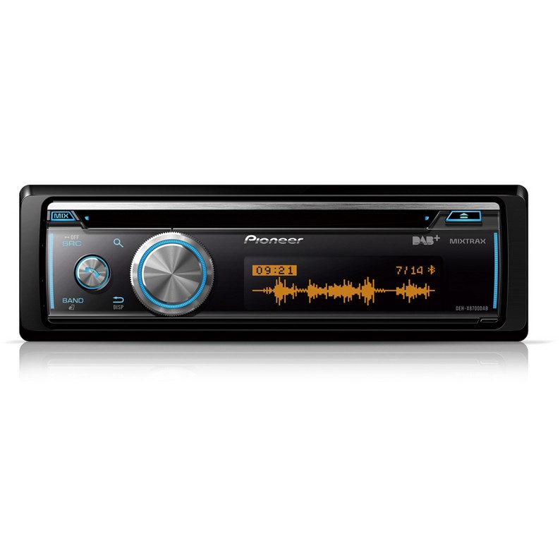 Auto radio PIONEER DEH-X8700DAB (DAB+, USB, Bluetooth, 4x50W)-0