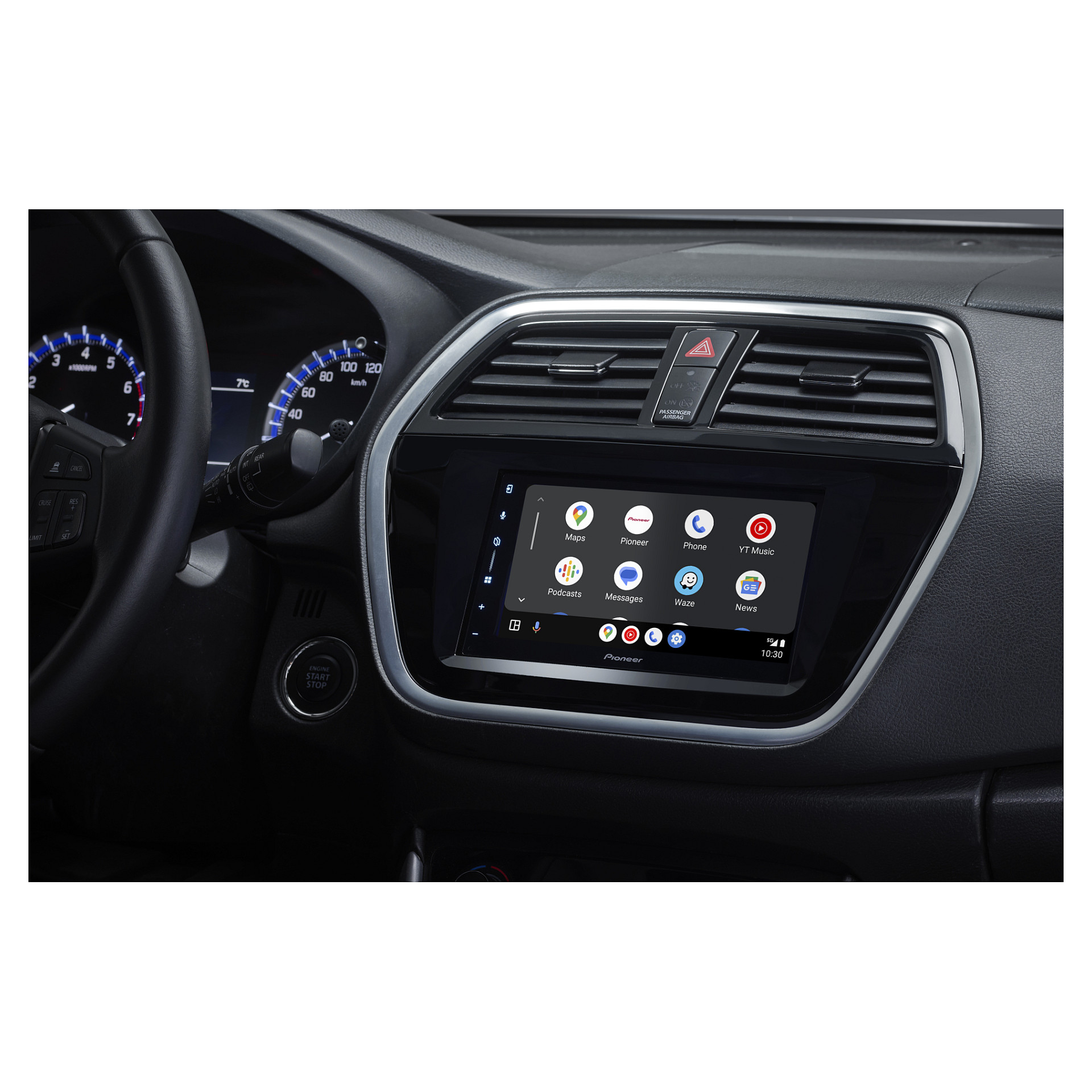 Multimedija PIONEER SPH-DA77DAB (6.8" zaslon, Apple CarPlay, Android Auto, DAB+, Bluetooth, Wi-Fi)-5
