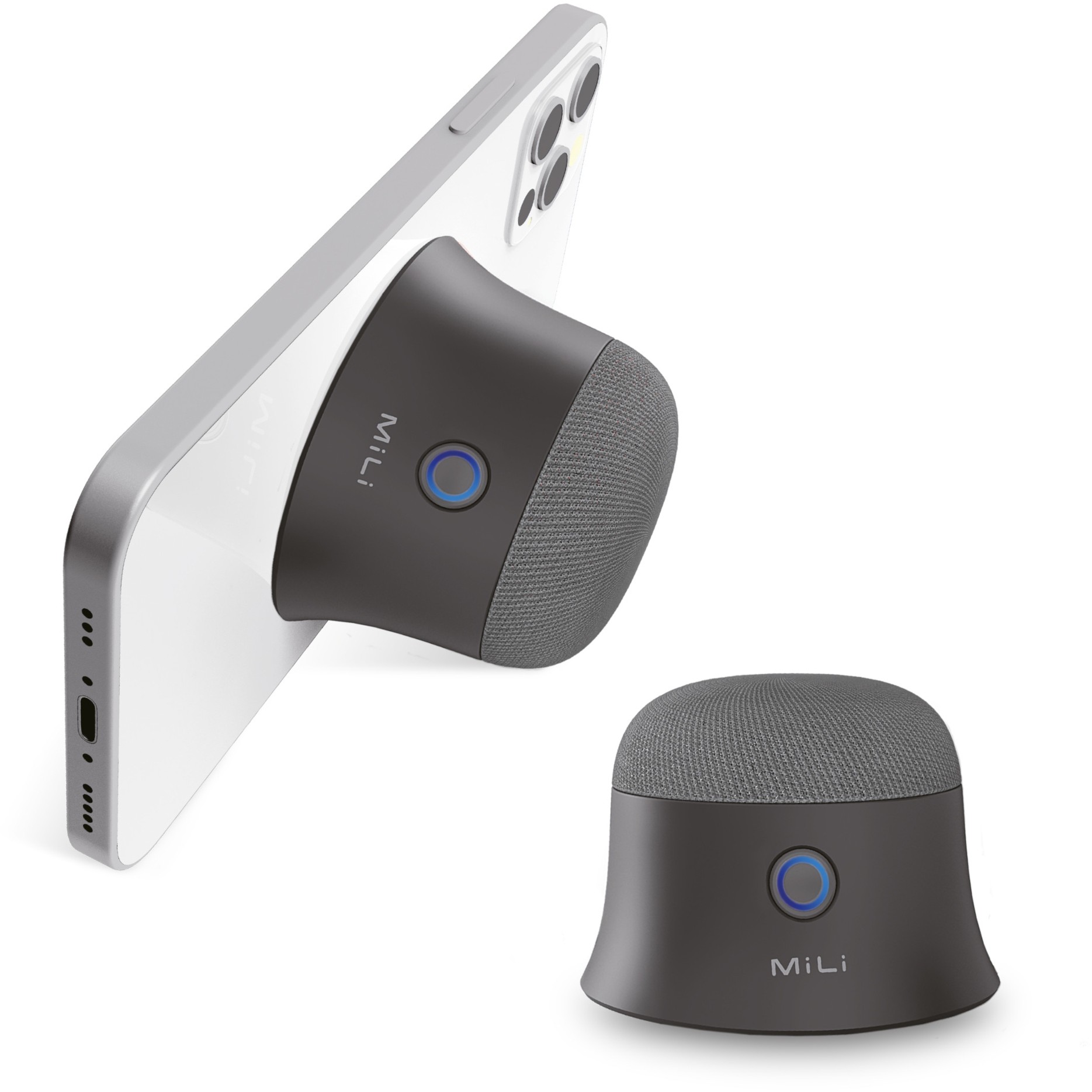 Zvučnik ULTRON Mag Soundmate magnetic BT Speaker 2 komada crna boja-1