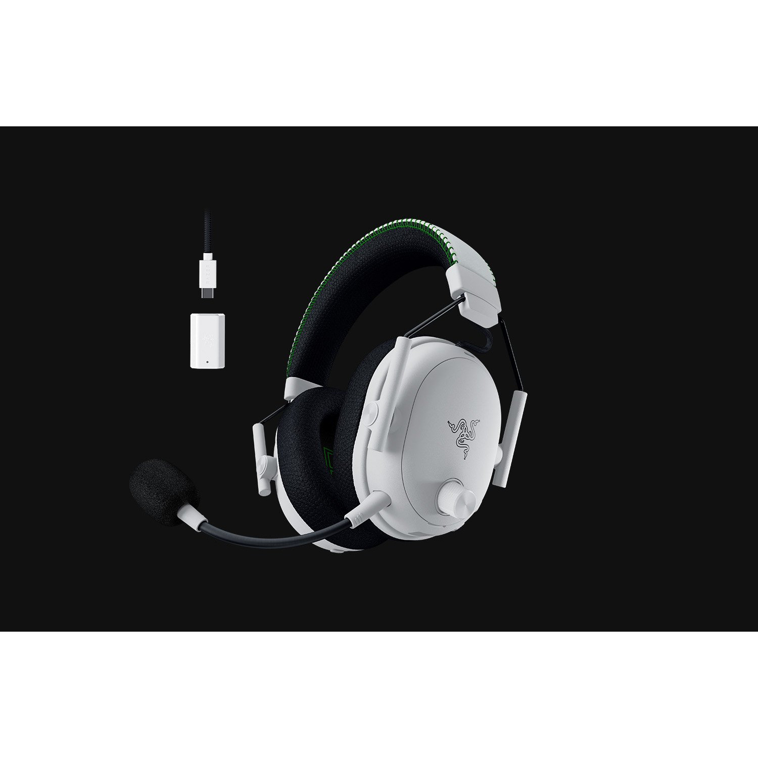 Slušalice RAZER BlackShark V3 Pro Over-Ear bijele (ANC, bežične, XBOX, PC)-4