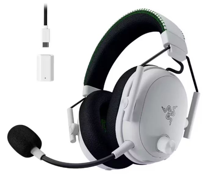 Slušalice RAZER BlackShark V3 Pro Over-Ear bijele (ANC, bežične, XBOX, PC)-0