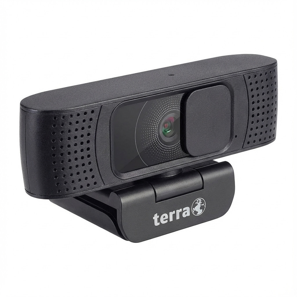 Web kamera TERRA Wortmann C1919 Full-HD, Auto Focus, Stereo Mic, Privacy Slider-0