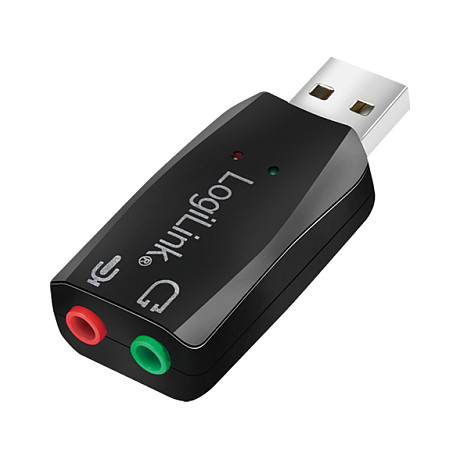 USB zvučna kartica LOGILINK USB 2.0 s virtualnim 3D zvučnim efektom-3