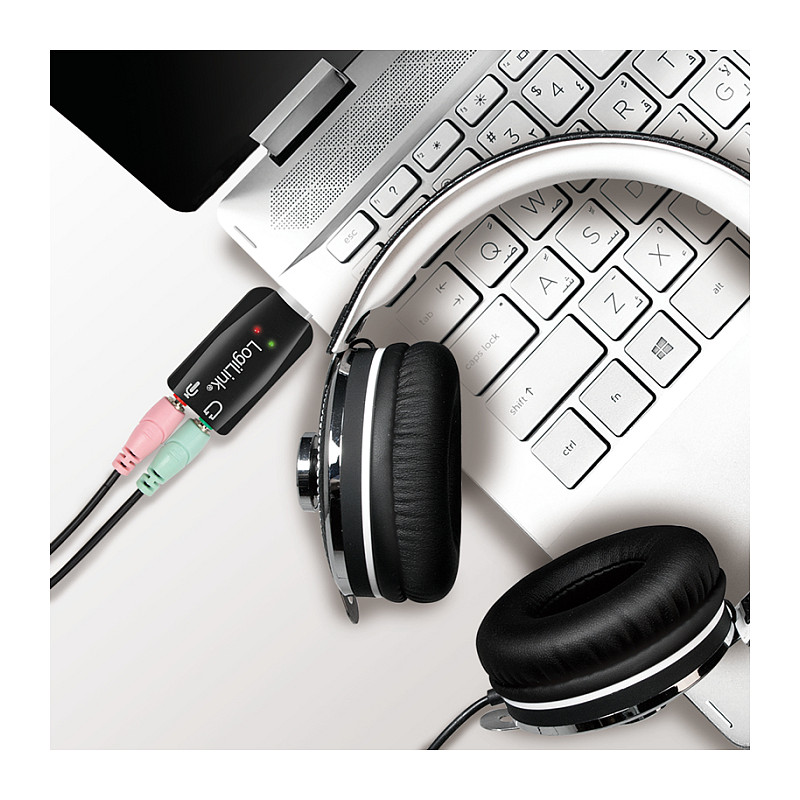 USB zvučna kartica LOGILINK USB 2.0 s virtualnim 3D zvučnim efektom-5