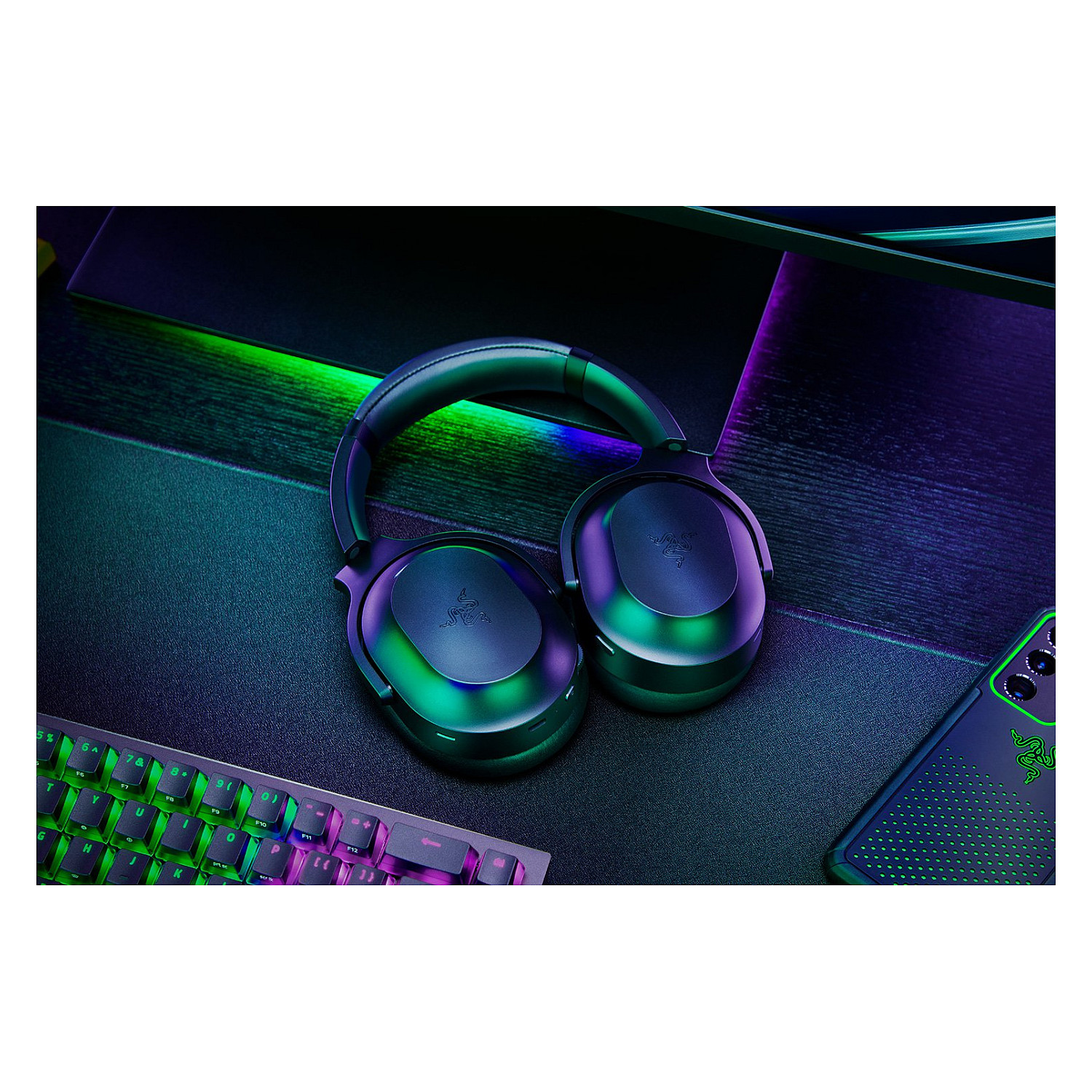 Slušalice RAZER Barracuda Pro Headset bežični over ear crna boja-3