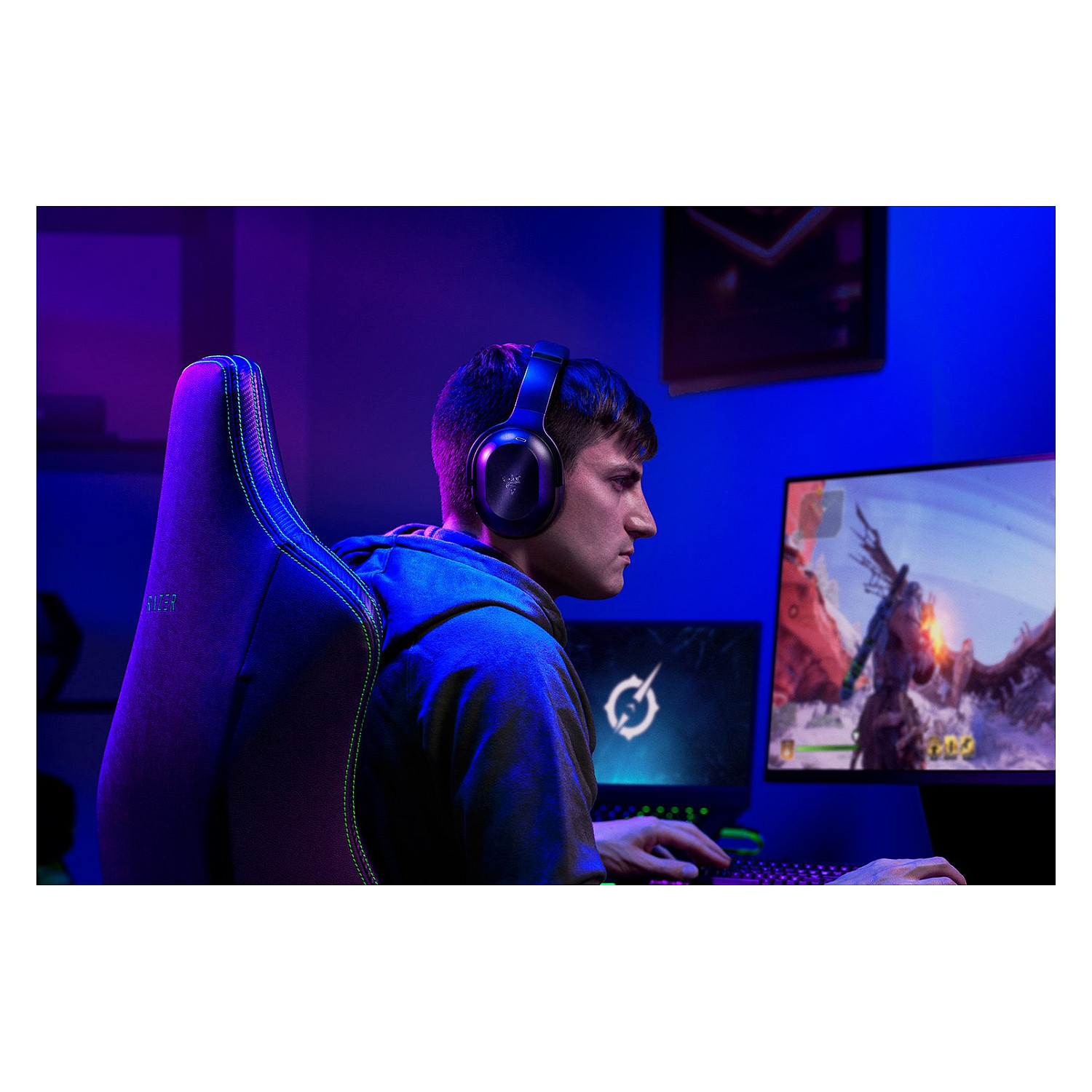 Slušalice RAZER Barracuda Pro Headset bežični over ear crna boja-5