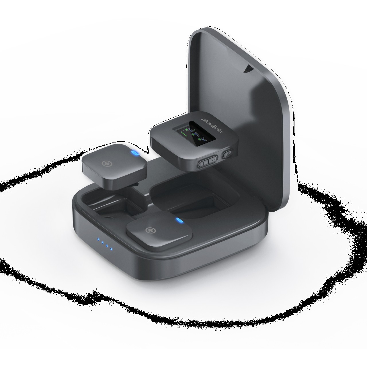 Mikrofon Plusonic PS-TDS8 bežični Kit USB Type C/Lightning/3,5mm Klinke WiFi-Micro-2