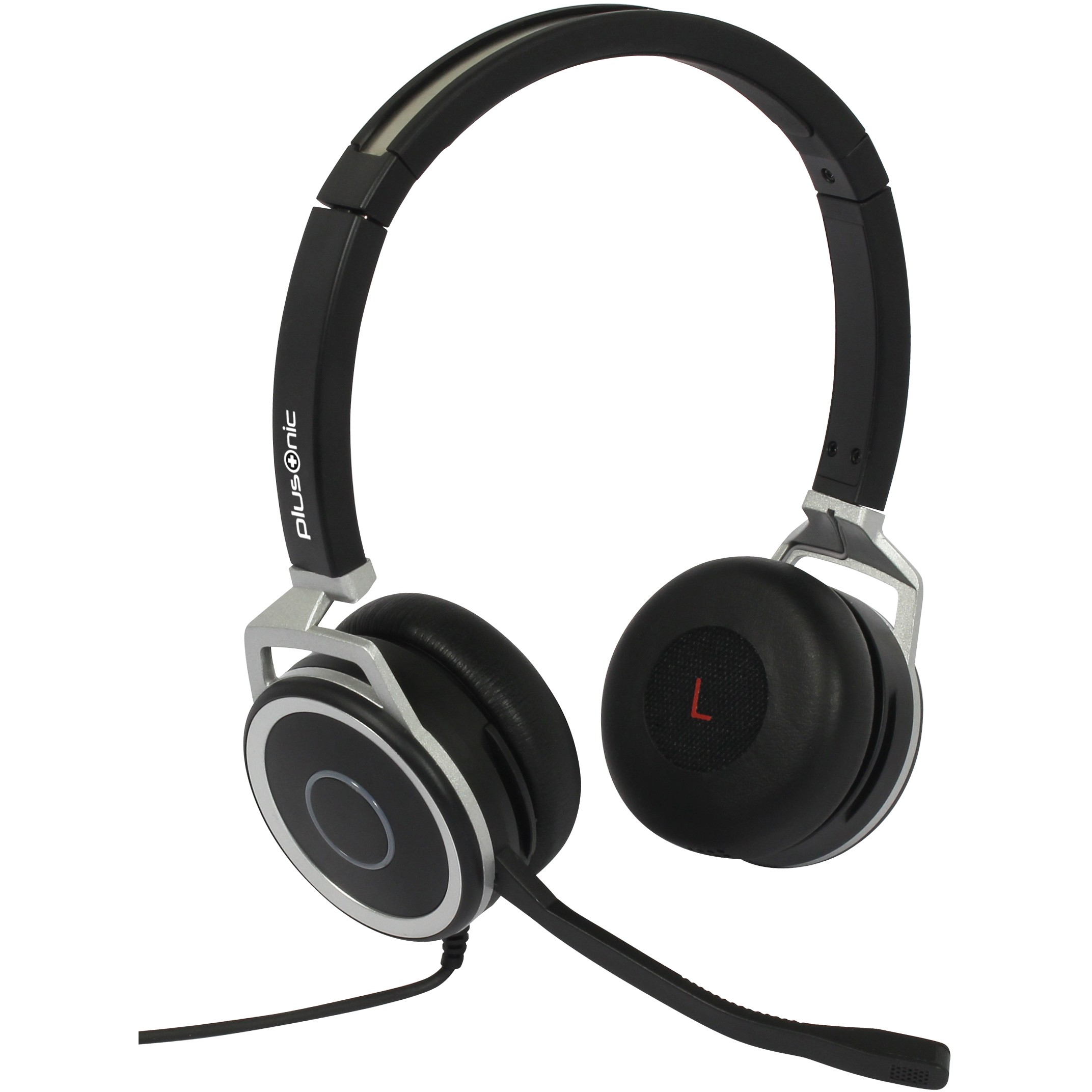 Slušalice PLUSONIC Dual Business Headset 15.2P USB & 3,5mm Klinke-0