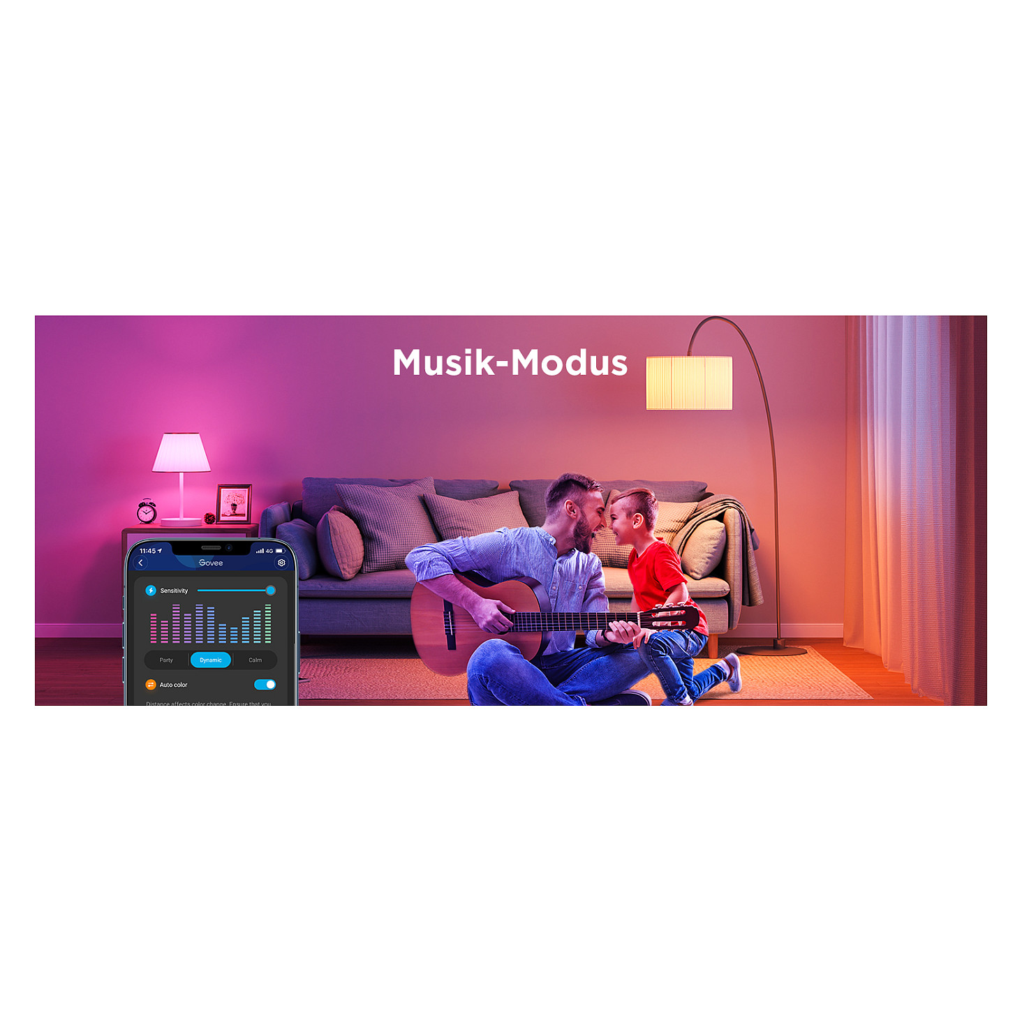 Senzor GOVEESMART WIFI&BLE LIGHT BULB 800LM-11