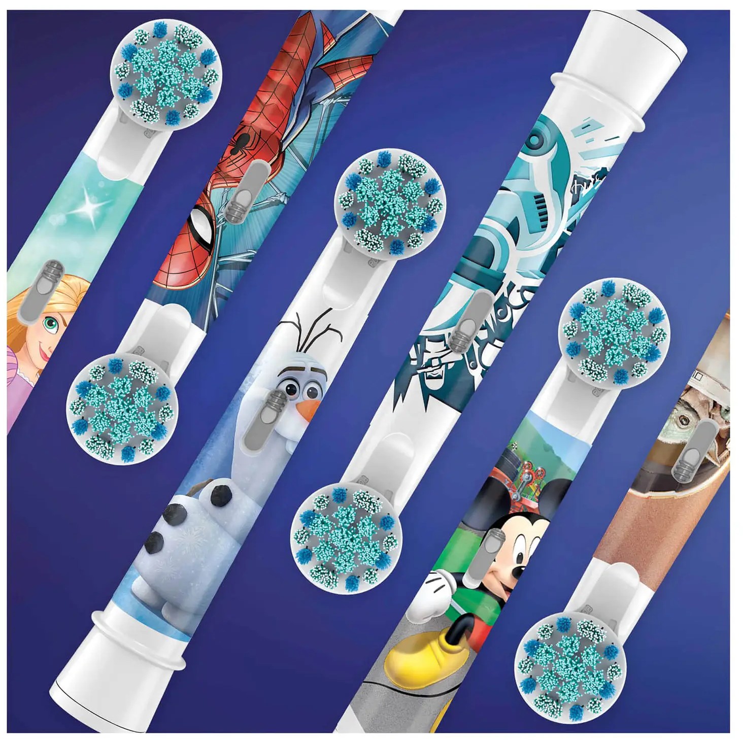 Četkice za zube ORAL-B Aufsteckbürsten Kids Star Wars 3-Pack-4