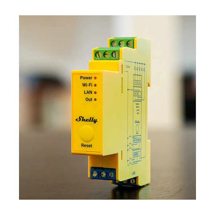 Kontroler LED svjetla SHELLY Relais "Pro RGBWW PM" WLAN LAN BT-4