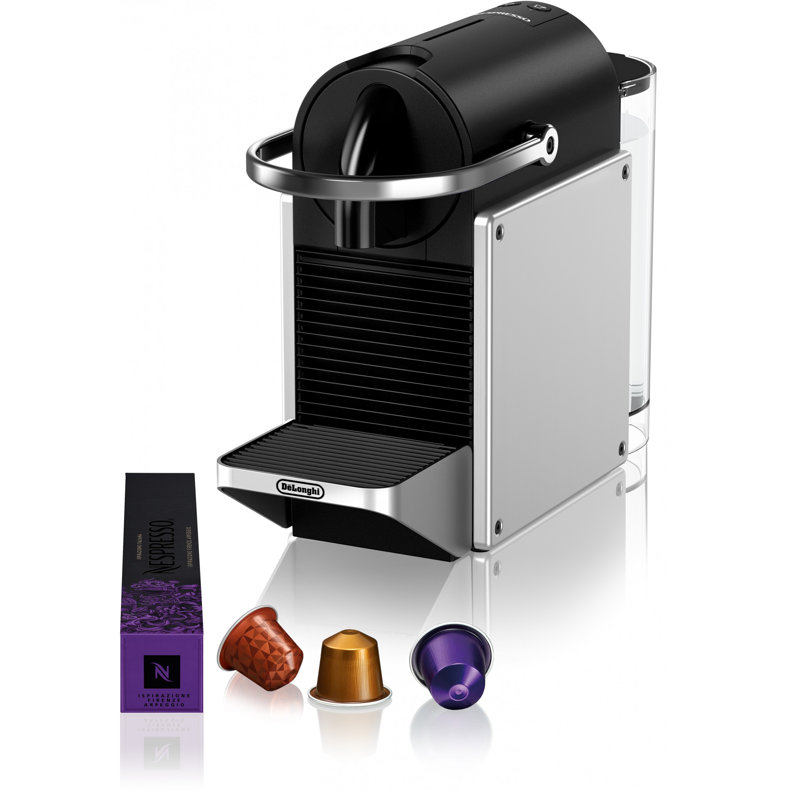 Kava aparat DELONGHI Nespresso Pixie EN127.BL srebrna/crna boja