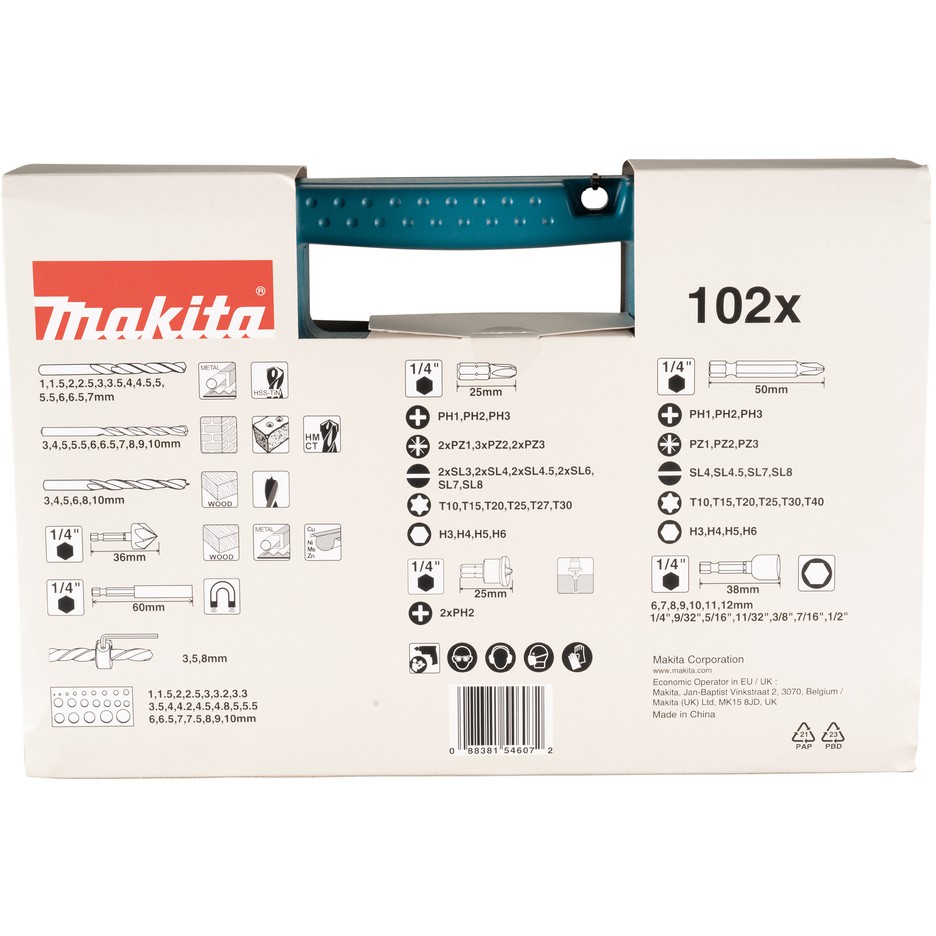 Bit set MAKITA B-68432 102 komada-4