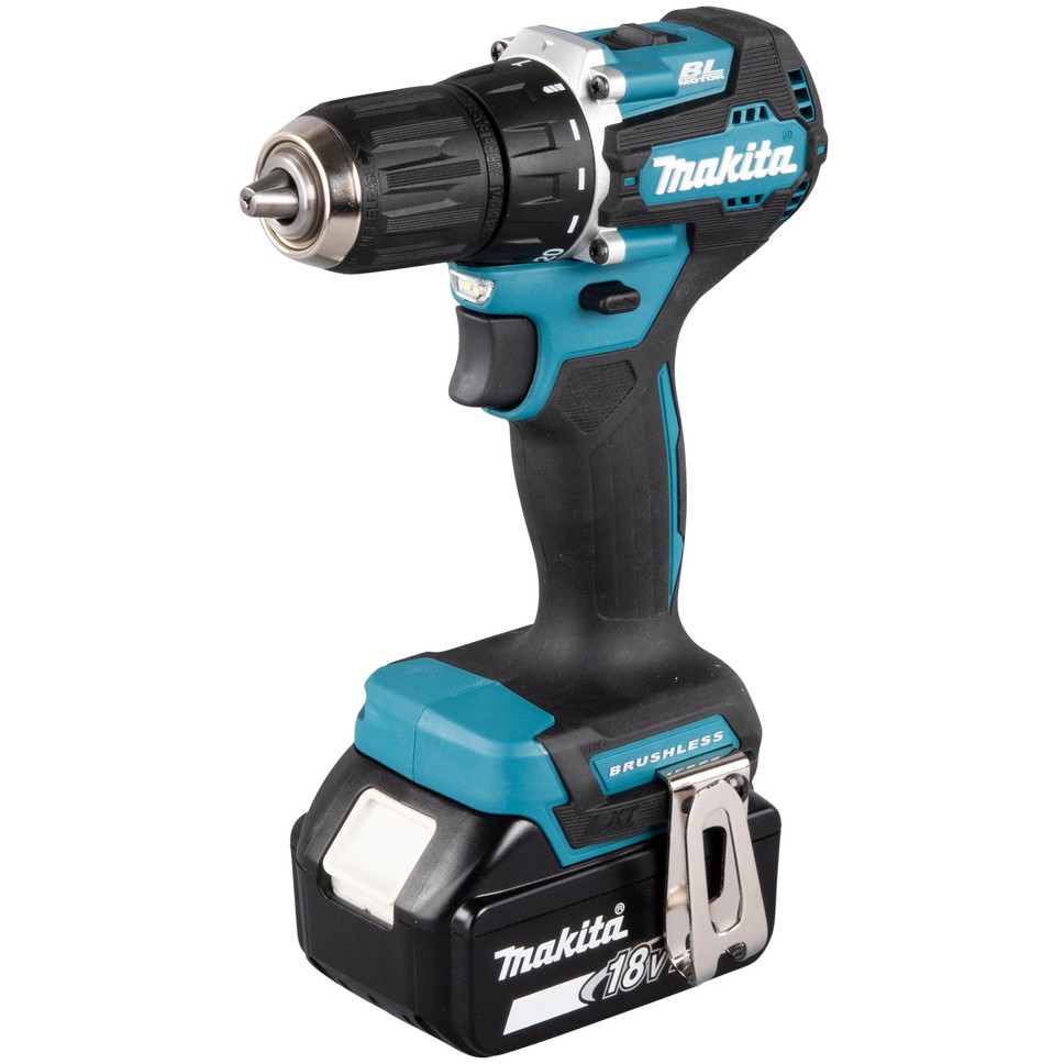 Akumulatorska bušilica MAKITA DDF487RFE3 (18V, 3x3.0Ah, 2 brzine, 40Nm)-0