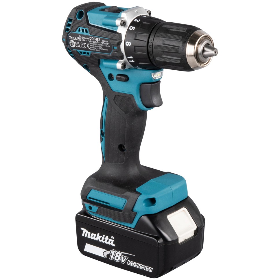 Akumulatorska bušilica MAKITA DDF487RFE3 (18V, 3x3.0Ah, 2 brzine, 40Nm)-11