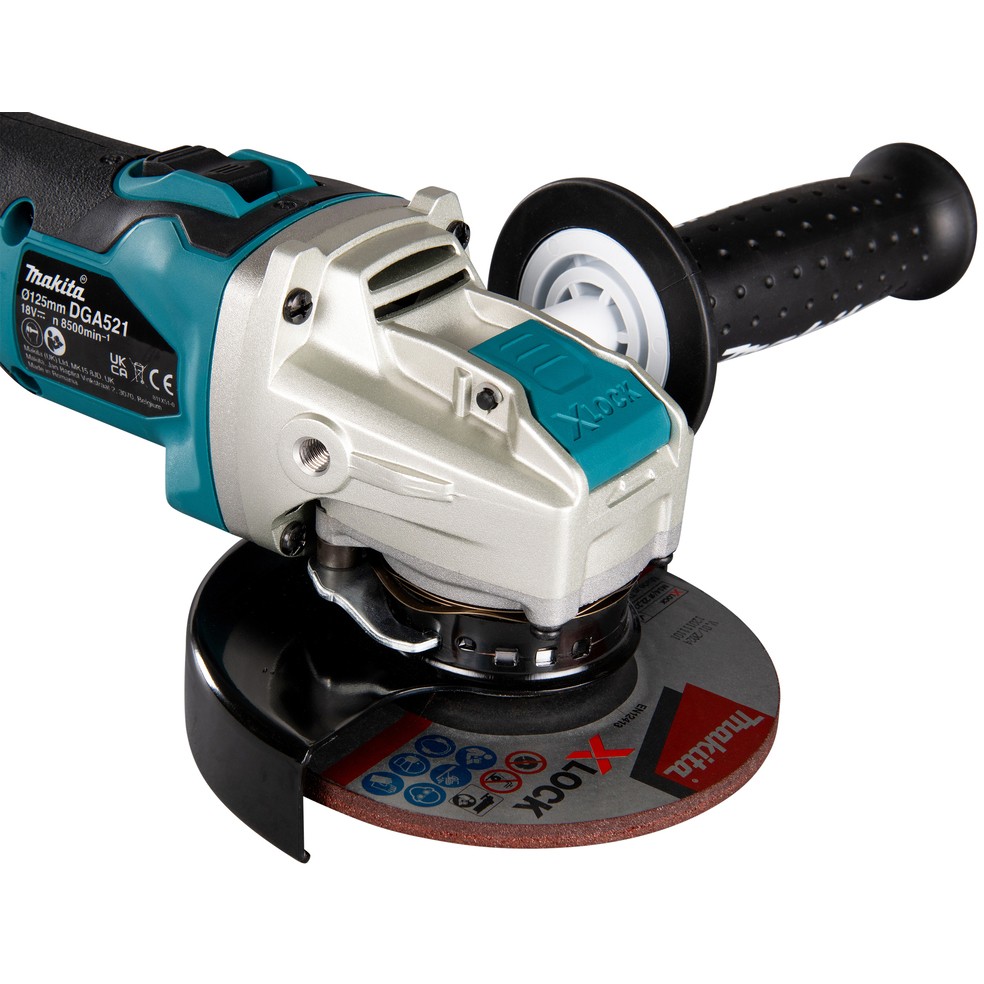 Akumulatorska brusilica MAKITA DGA521ZX1 X-Lock-3
