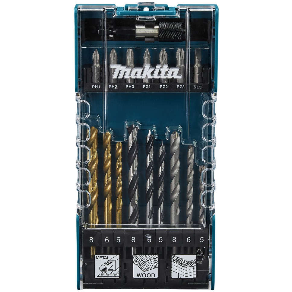 Set bitova MAKITA Bohrer- Bit-Set 17-tlg.-0