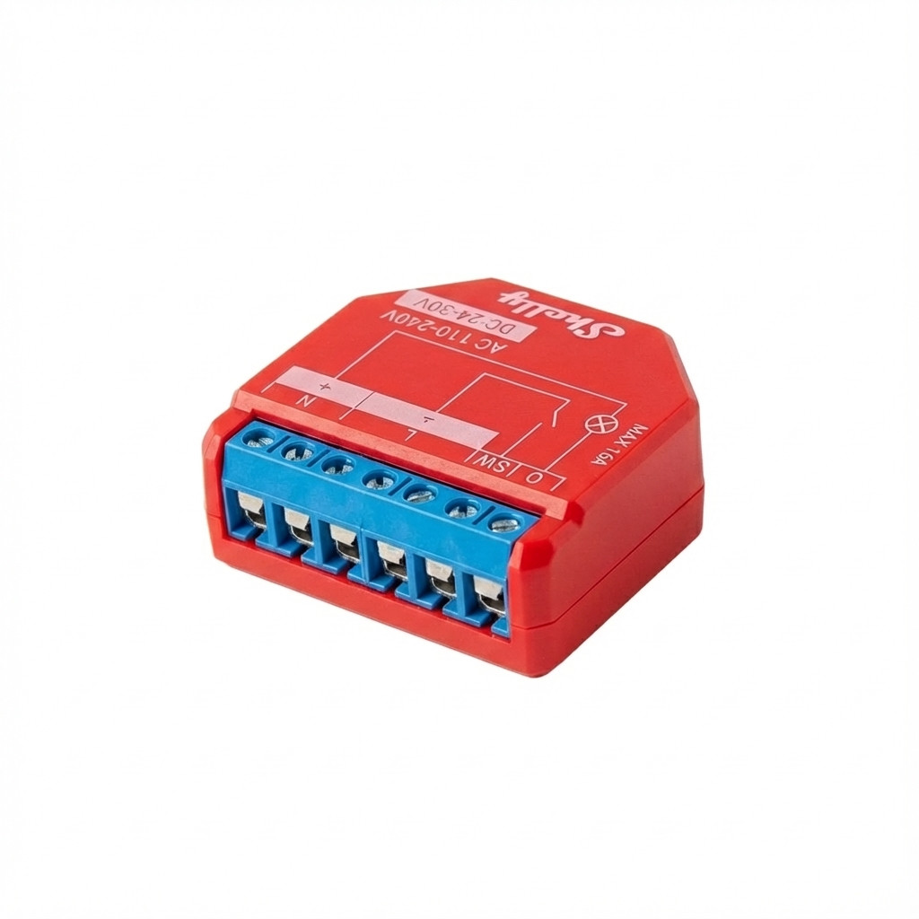 Relais Shelly 1PM Gen4 2er Pack max 16A 1 Kanal Messfunktion WLAN Matter Zigbee Bluetooth