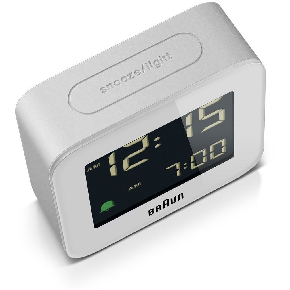 Budilica BRAUN BC 08 W-DCF Funkwecker Multiband bijela-5