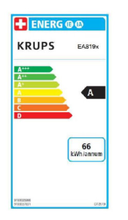 Kava aparat KRUPS EA819E-4