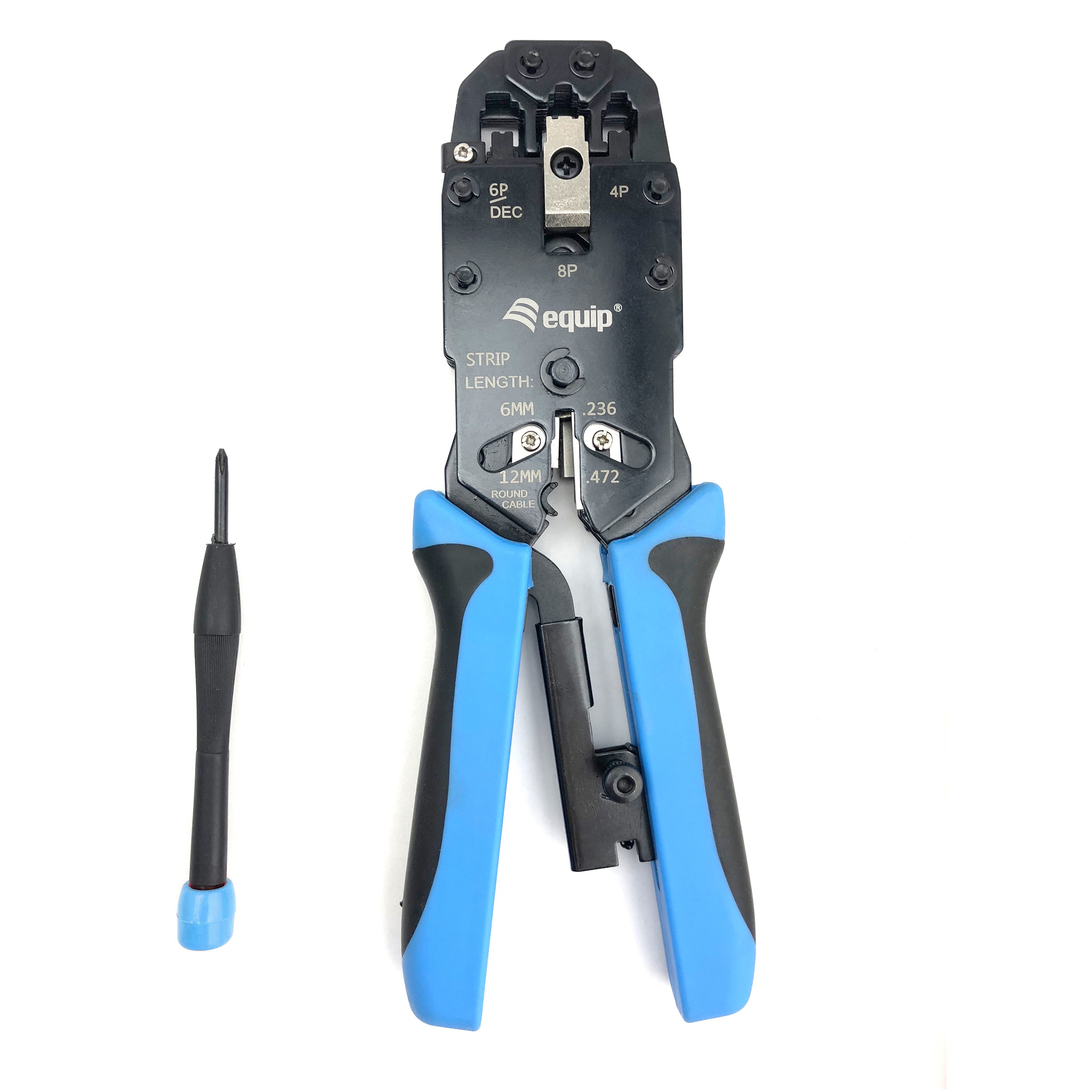 Alat za krimpanje EQUIP Werkzeug Krimpzange RJ45 8P8C Profi 4P/2C 4P/4C 6P/4C-0