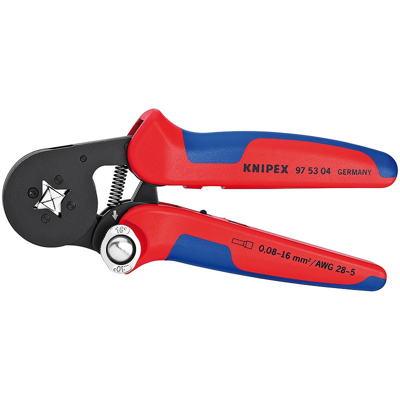 Alat KNIPEX Selbsteinstellende Crimpzange 180 mm-0