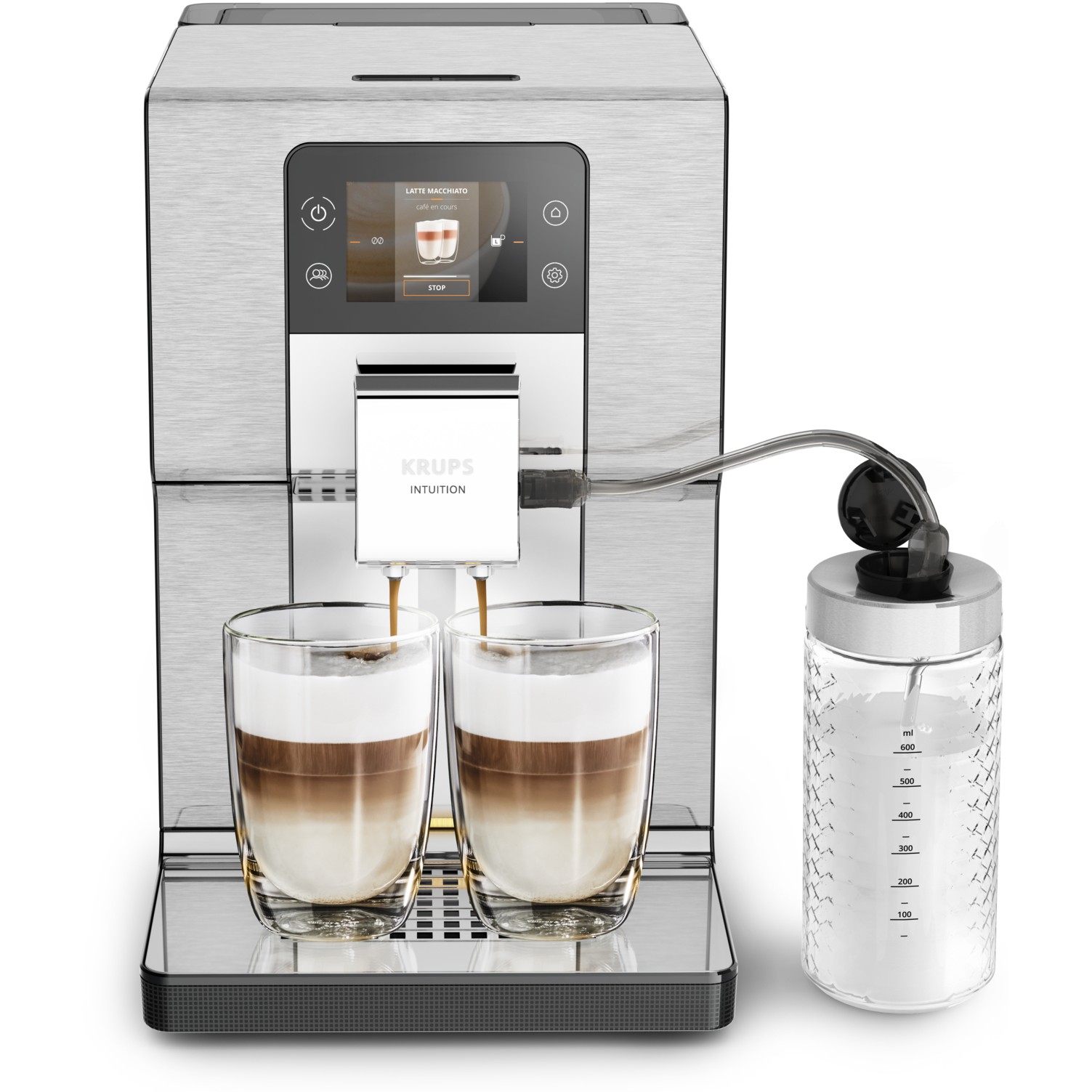 Automatski aparat za kavu KRUPS EA877D Intuition Experience+ (Inox)