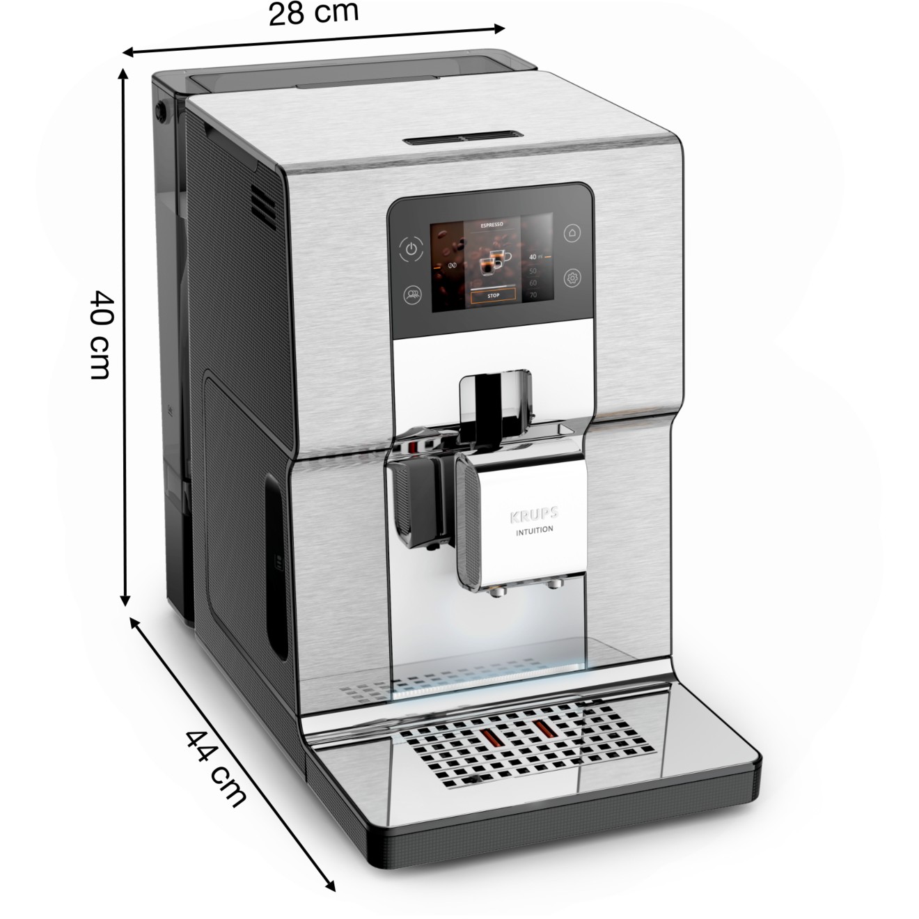 Automatski aparat za kavu KRUPS EA877D Intuition Experience+ (Inox)-2