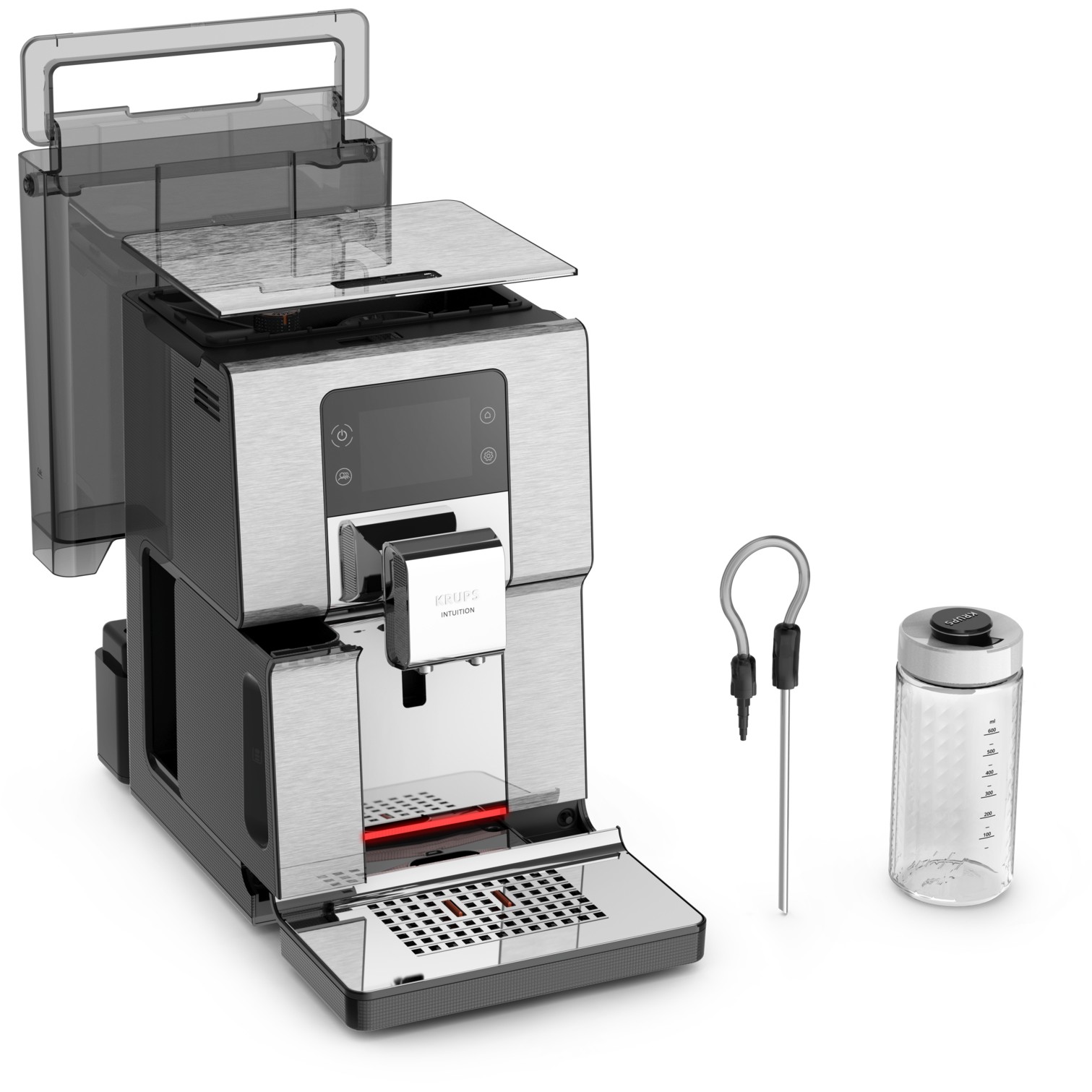 Automatski aparat za kavu KRUPS EA877D Intuition Experience+ (Inox)-3