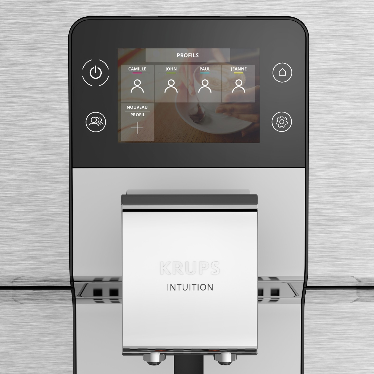 Automatski aparat za kavu KRUPS EA877D Intuition Experience+ (Inox)-5