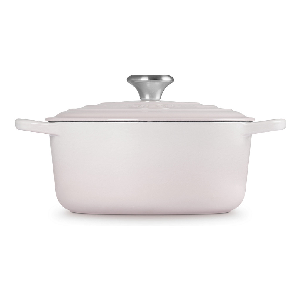 Lonac LE CREUSET Signature okrugli 24 cm (4.2 L) Shell Pink boja-2