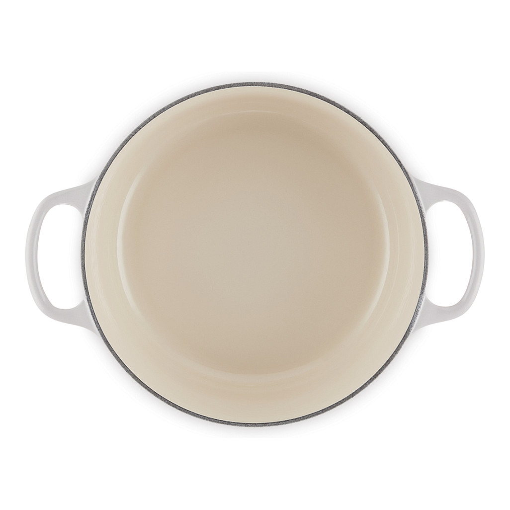 Lonac LE CREUSET Signature okrugli 24 cm (4.2 L) Shell Pink boja-4