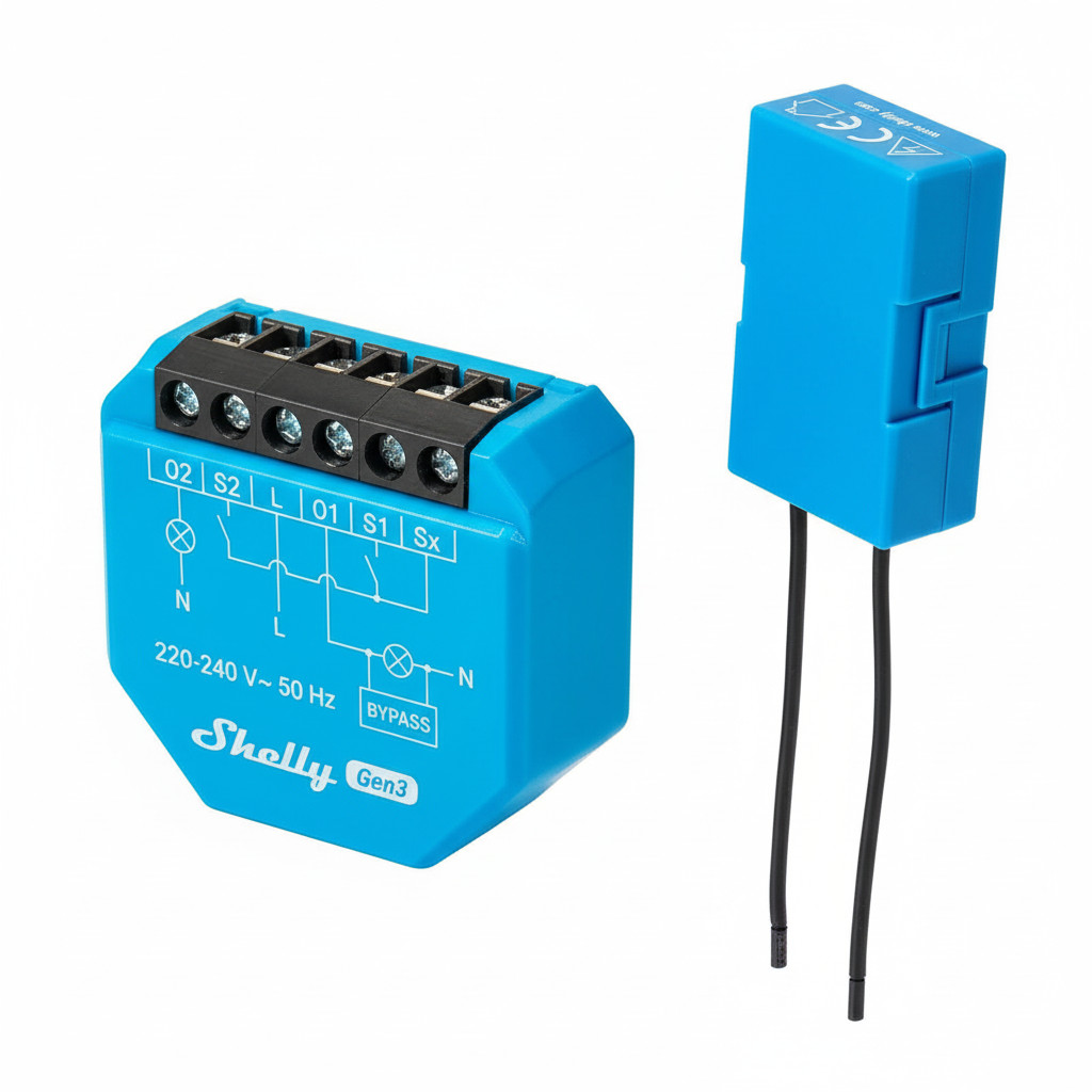 Uređaj Shelly Relais "2L Gen3" WLAN BT