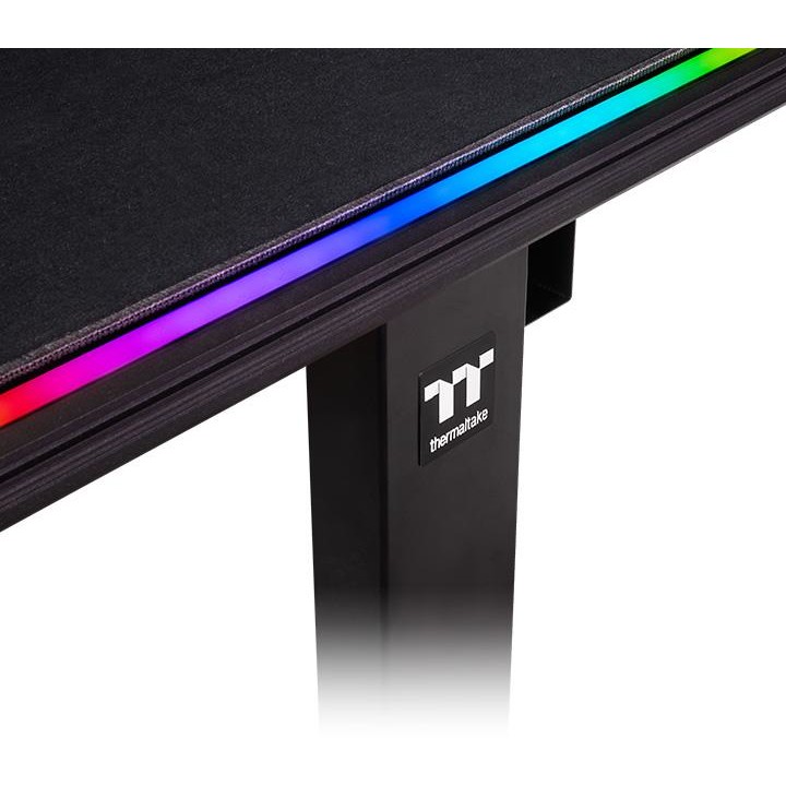 Gaming stol THERMALTAKE Level 20 BattleStation RGB (165x75 cm, električno podesiv, RGB)-2