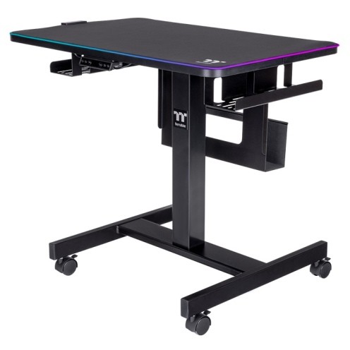 Pametni električni gaming stol THERMALTAKE Cycledesk 100 (RGB, 800x500mm, crni)-0