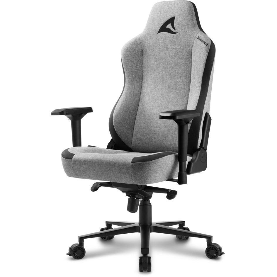 Stolica SHARKOON SKILLER SGS40 Fabric (siva/crna)-0