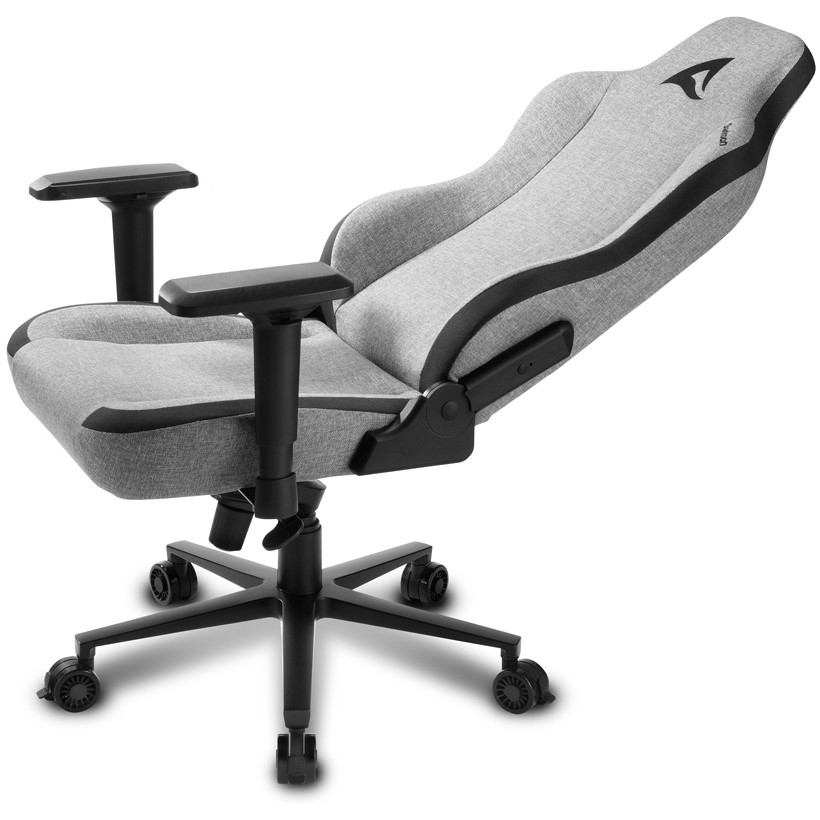 Stolica SHARKOON SKILLER SGS40 Fabric (siva/crna)-4