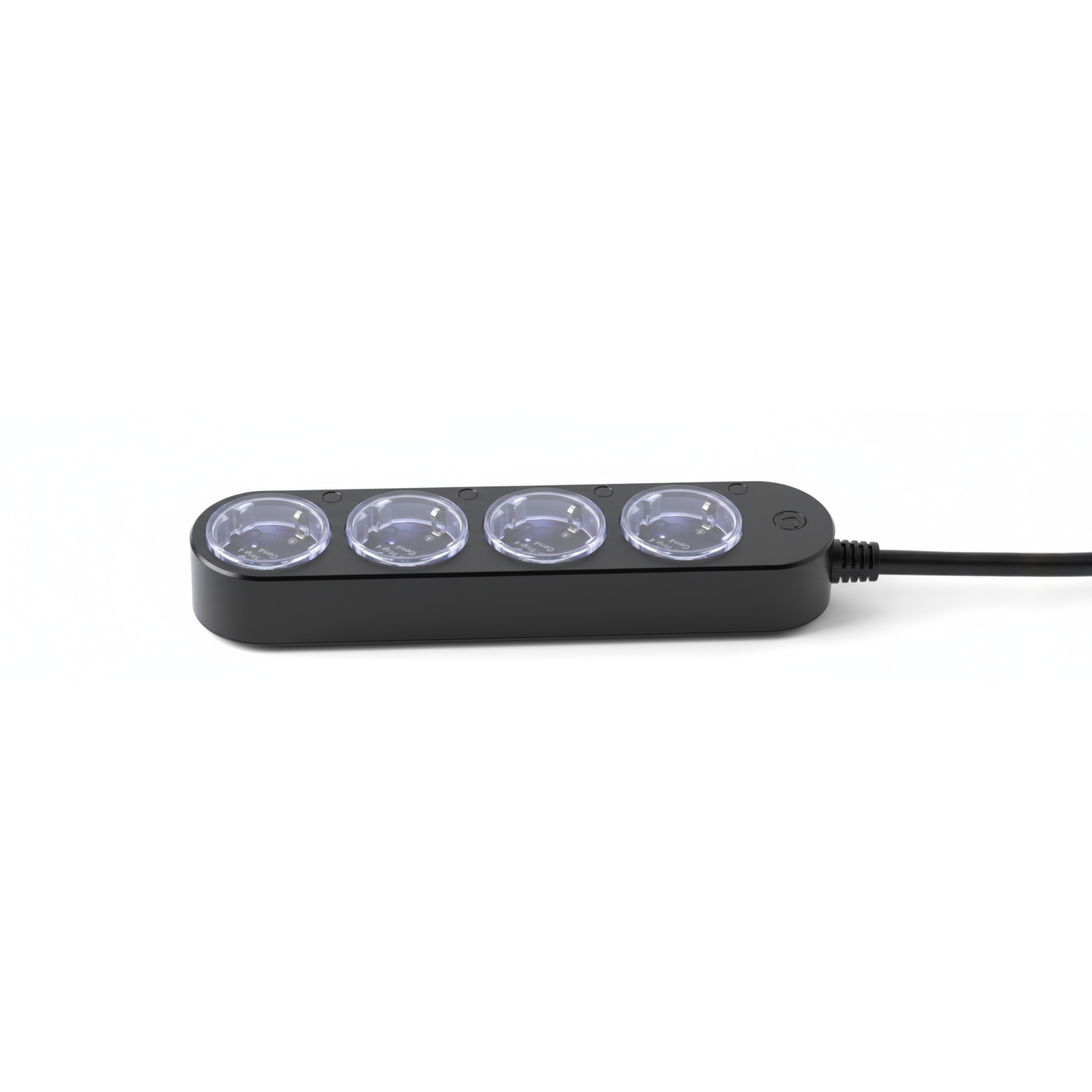 Produžni kabel → SHELLY → Plug & Play Power Strip 4 Gen4 crna boja-1