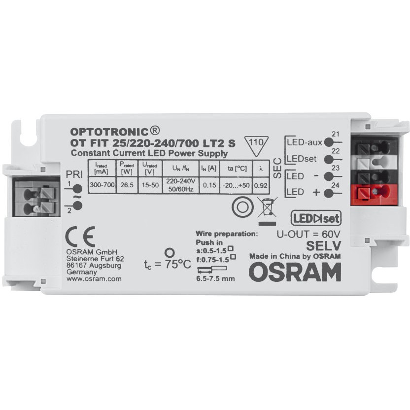 Napajanje Osram Netzteil - CC Driver 300~700mA 15~50V-1