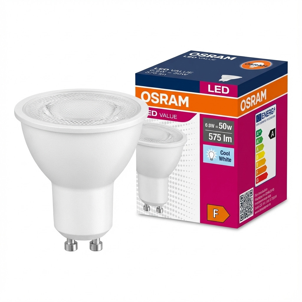 LED reflektor OSRAM PAR16 80 120° DIM P 6.9W 927 GU10