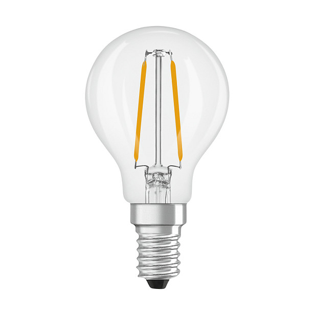 LED žarulja OSRAM LED Classic P 25 Filament P 1.8W 827 Clear E14-3