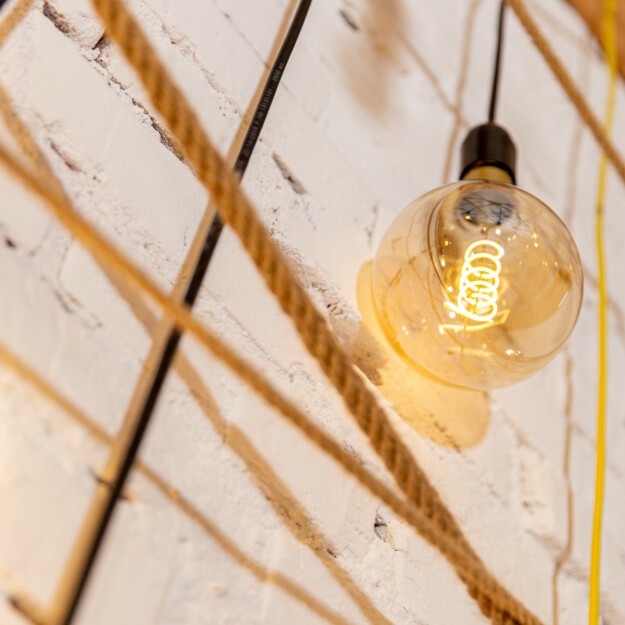 LED LAMPA SHELLY Vintage G125 E27 WLAN-5