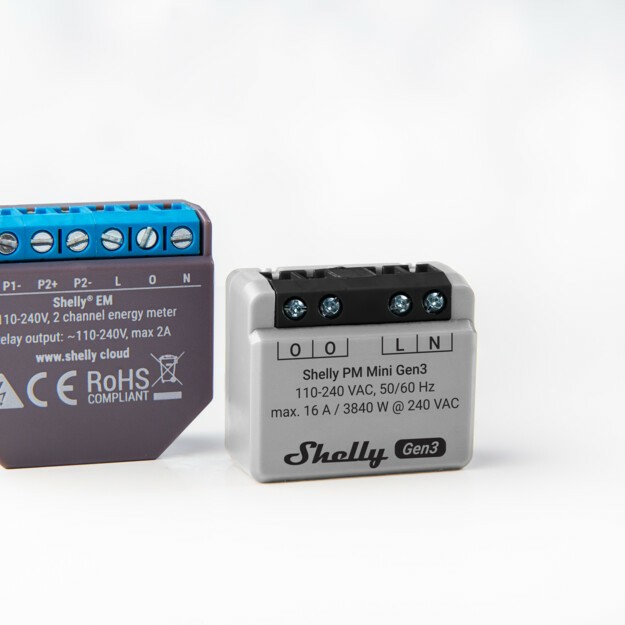 Relais Shelly PM Mini Gen. 3 WLAN BT Unterputz-2