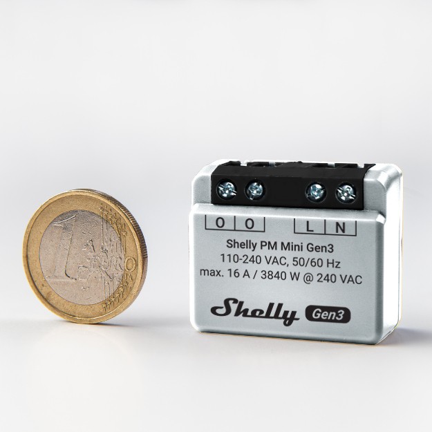 Relais Shelly PM Mini Gen. 3 WLAN BT Unterputz-3